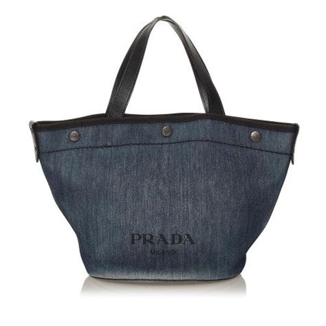 prada beach bag|prada denim tote bag.